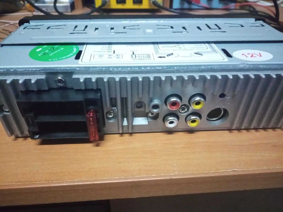 Автомагнітола 1 Din з сенсорним екраном 4" Bluetooth MP5-плеєр mSD USB