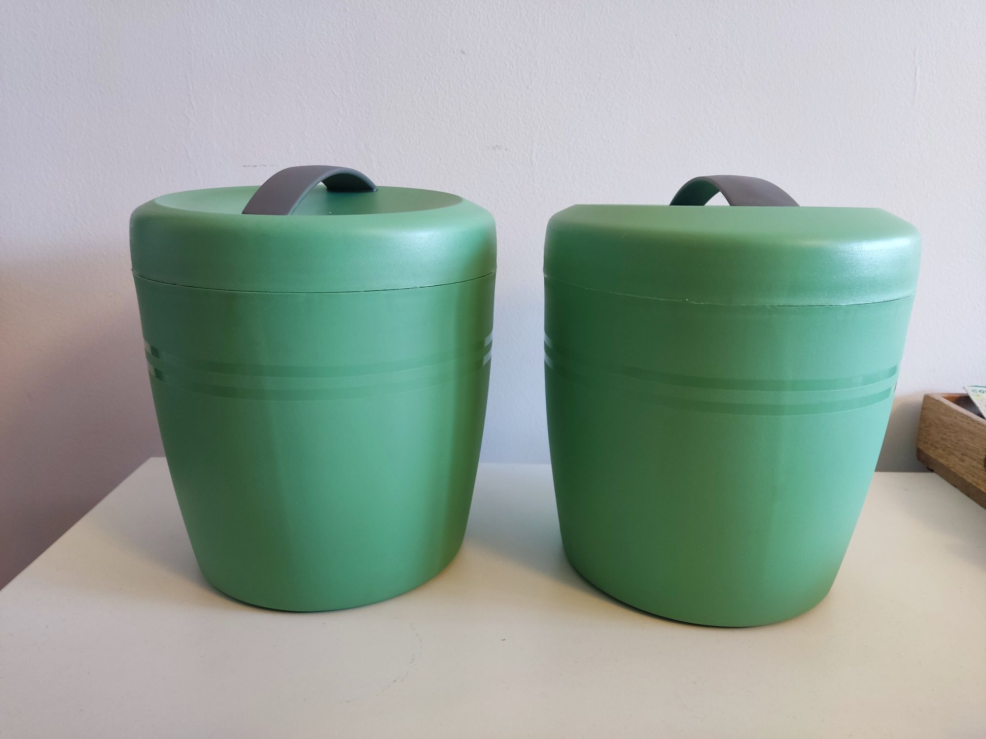 2 szt pojemnik termiczny obiadowy 1,5l termos na jedzenie miętowy