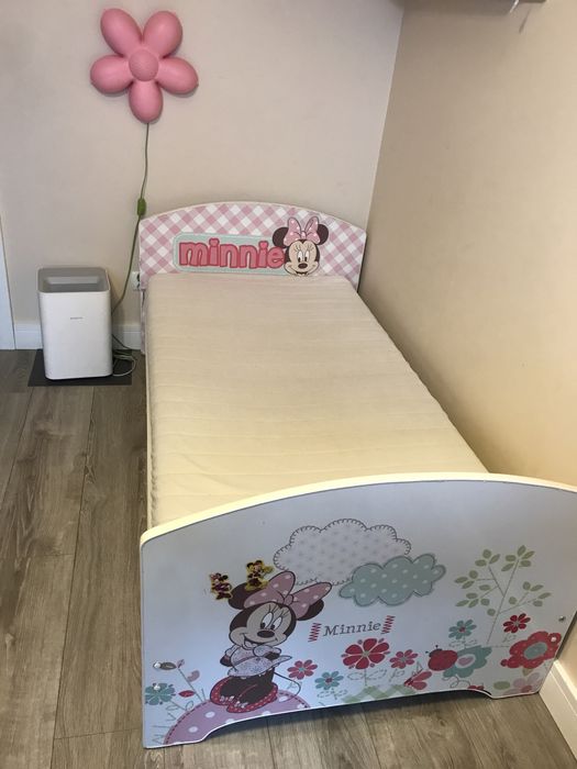 Łóżko 160x80 dla dzieci , dziewczynki Myszka Minnie