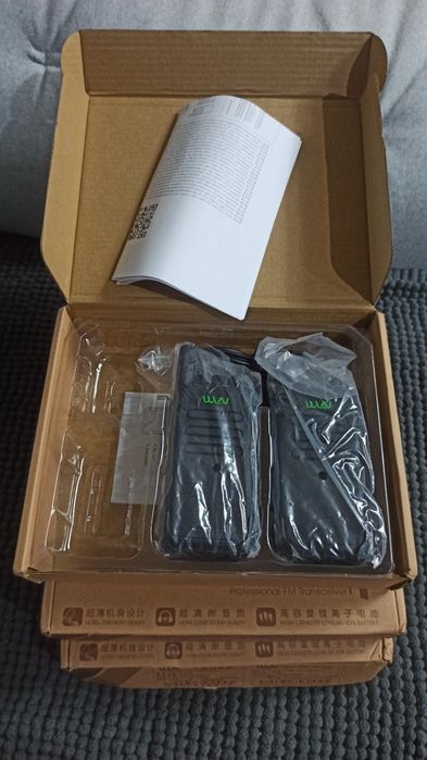 Рація 2 шт.  UHF WLAN KD-C1T  5W аналог baofeng T20