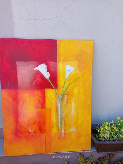 Obrazy w ramie 2 szt