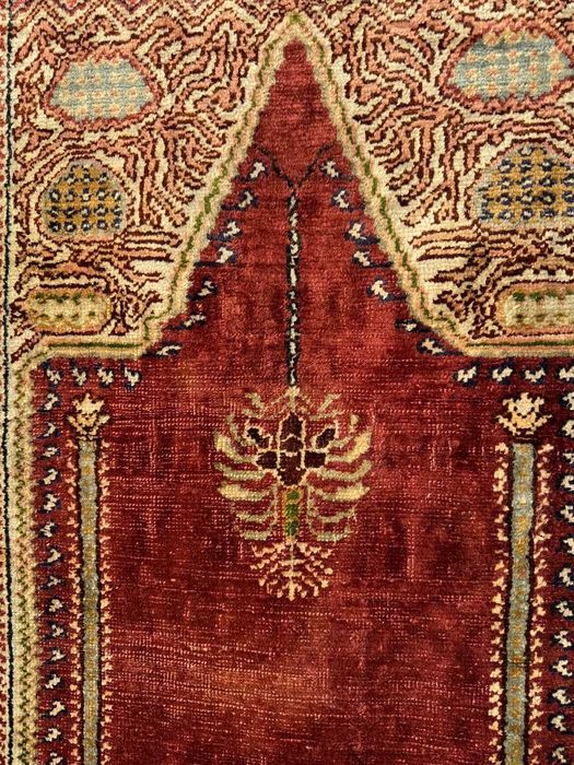 Antyczny jedwabny dywan turecki KAYSERIE 140x94 galeria 6 tyś