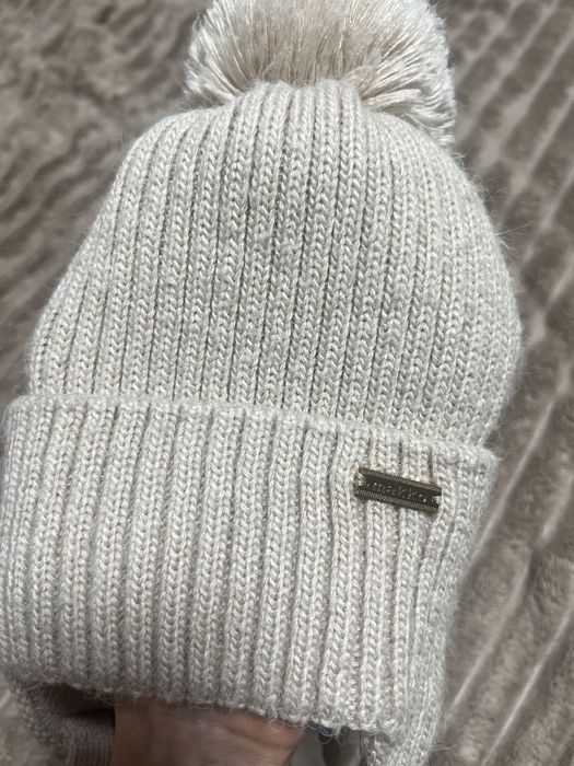 Зимова шапка та шарф/зимовий комплект на дівчинку