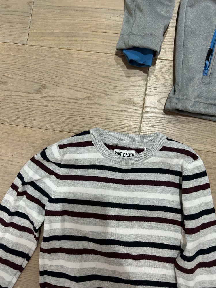 128 kurtka sweter