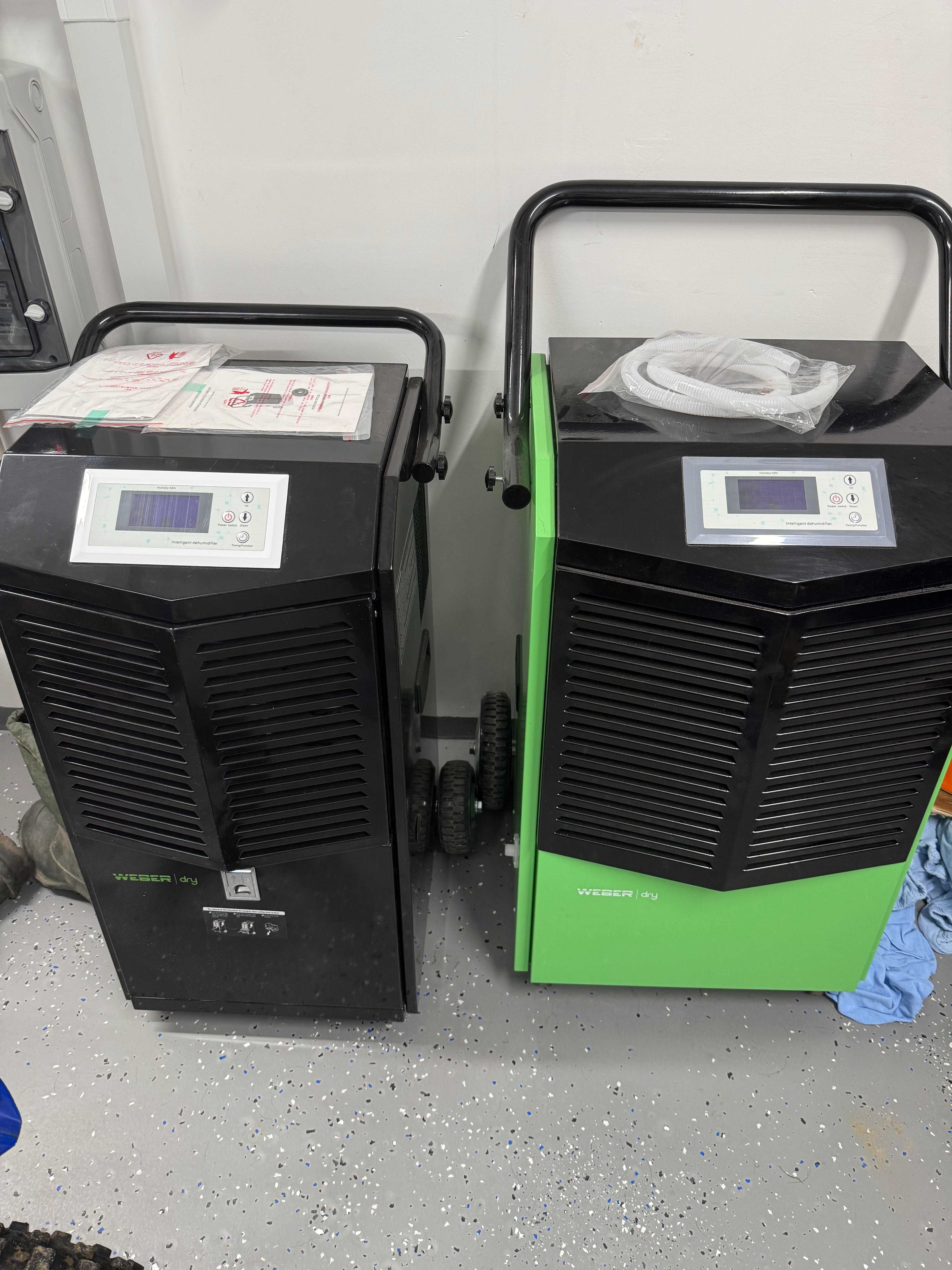 Osuszacz powietrza 2 szt - nowe na gwarancji 110l !! Weber