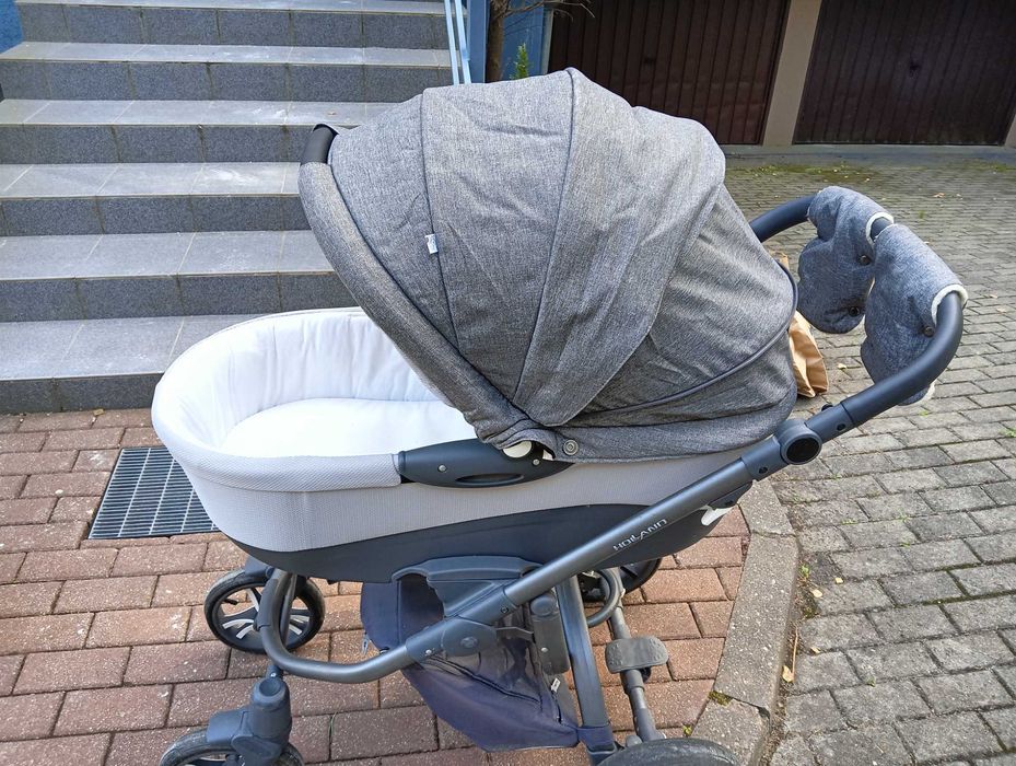 Bebetto Holland 3w1 , komplet z adapterami i nosidełkiem Maxi Cosi