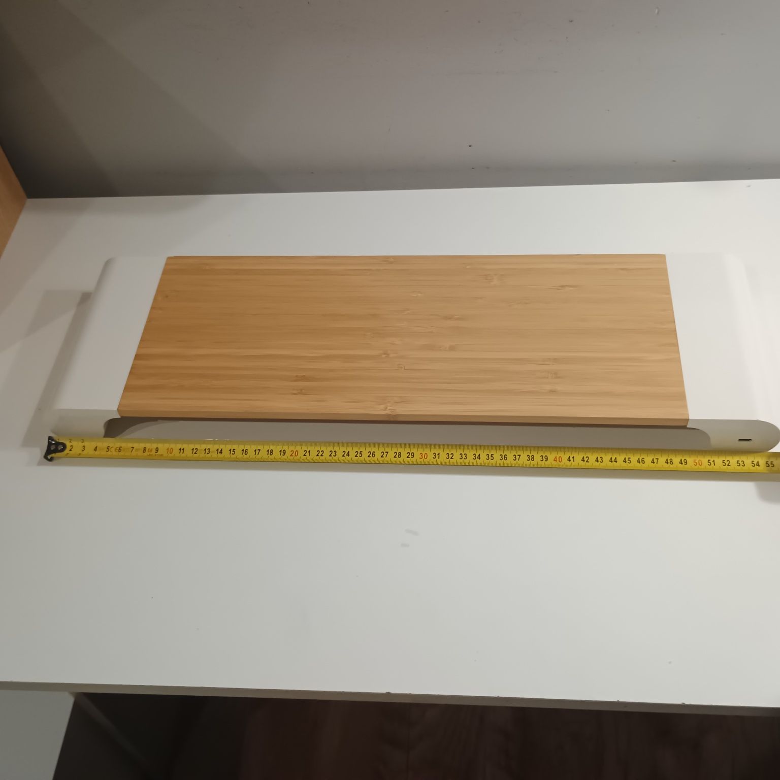 Stojak pod monitor bambus