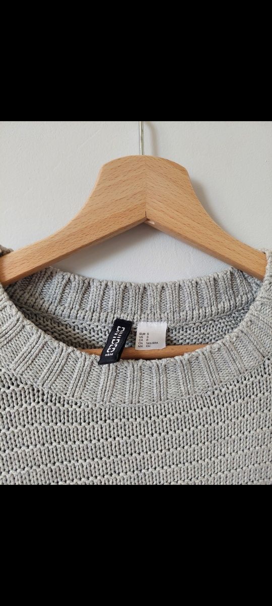 Sweter Oversize szary
