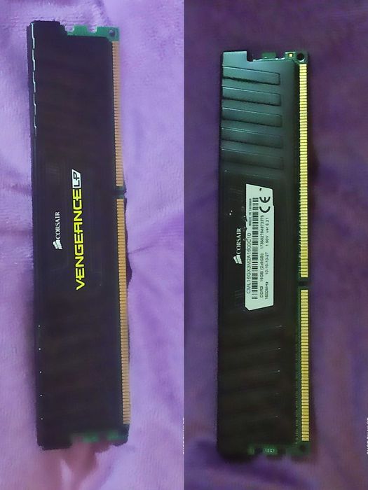 CORSAIR Vengernce 8Гб ДДР3 1600мгц  CL10