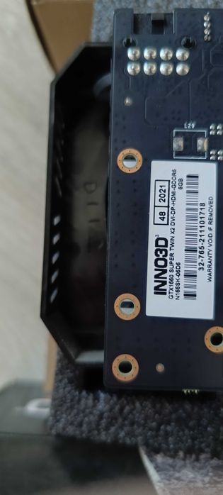 Відеокарта Inno3D GeForce GTX 1660 SUPER Twin X2 6144MB (N166SK-06D6)