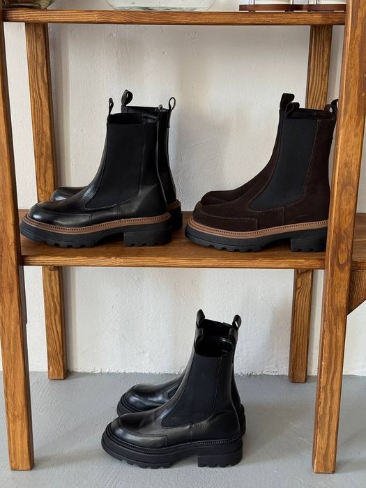 Жіночі черевики Челсі зимові