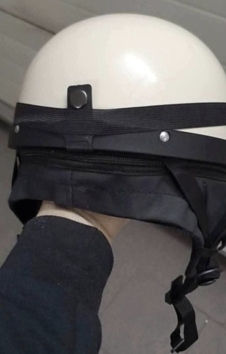 Kask orzeszek gogle prl