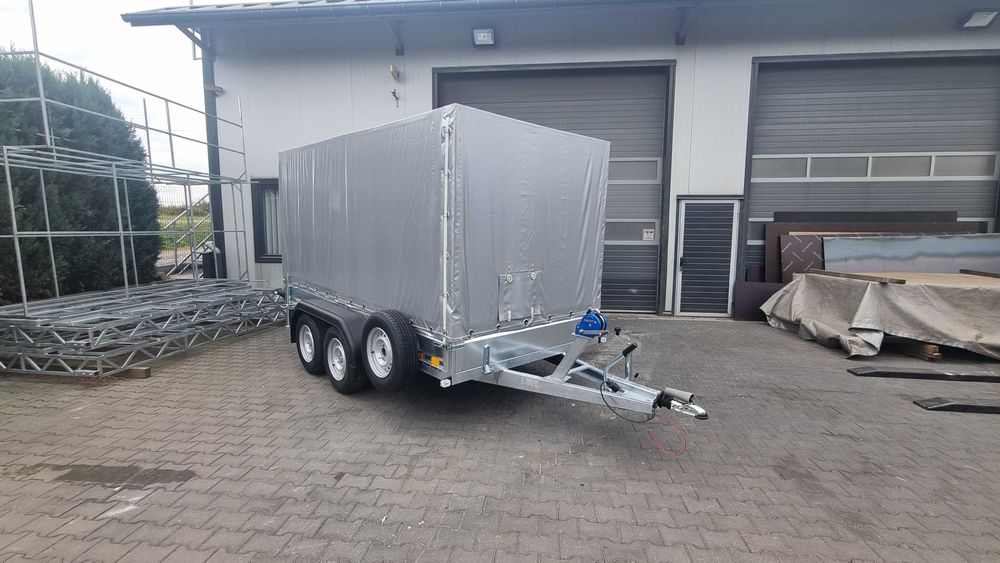 Przyczepka samochodowa SIDECAR 350x176 750 kg Producent - TRANSPORT