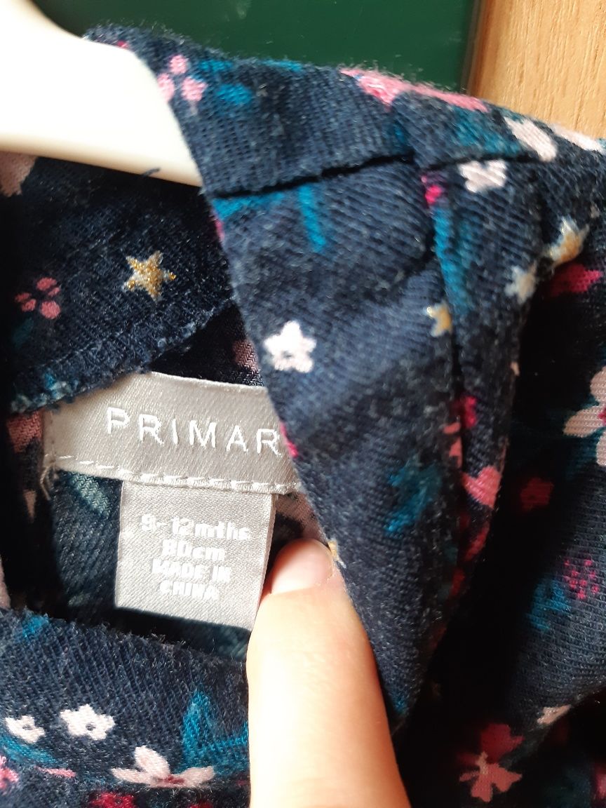 Sukienka świąteczna, święta, gwiazdki, Mikołajki, Primark