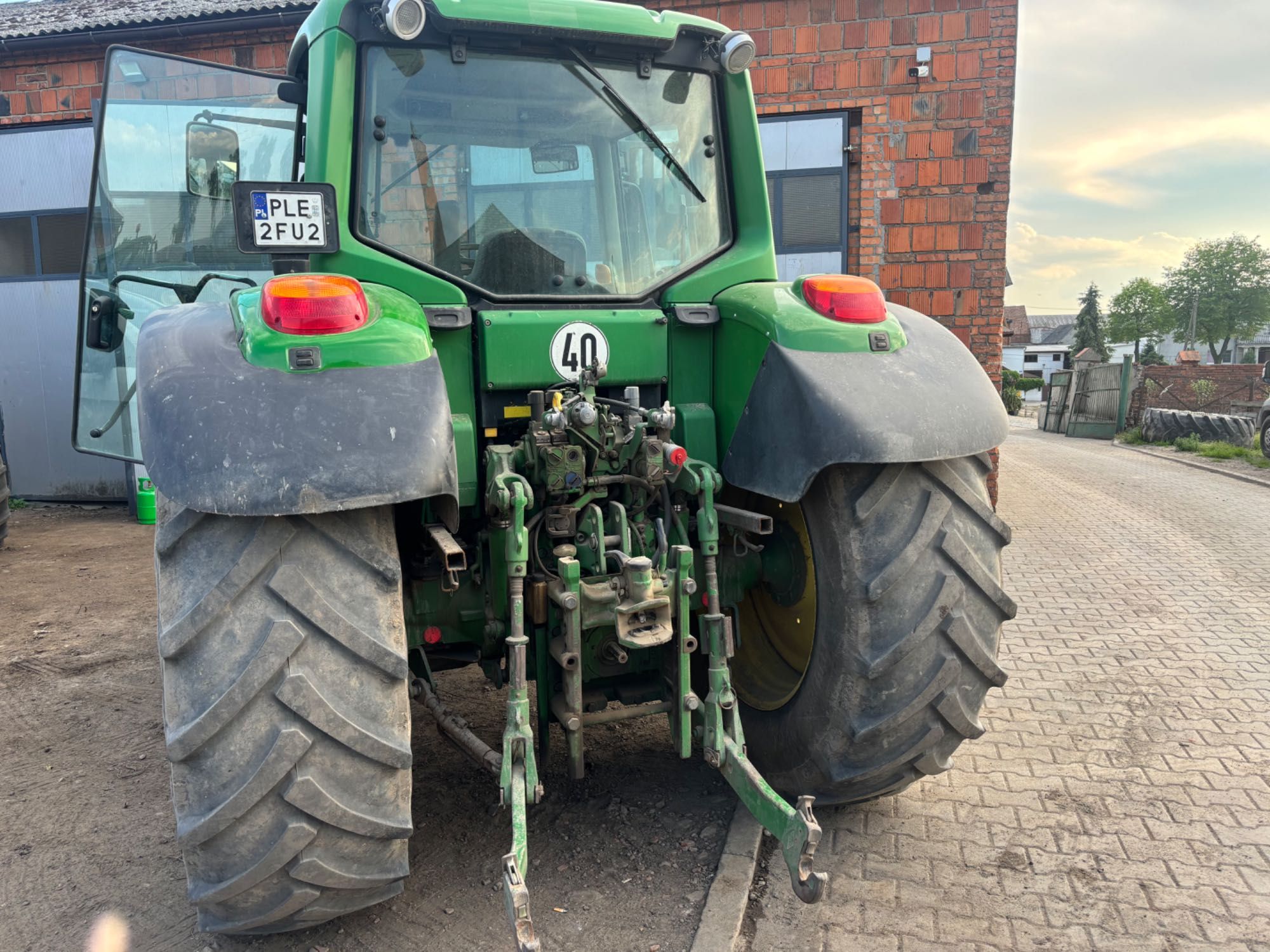 John Deere 6430 premium, pneumatyka, tls