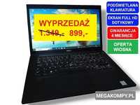 Dotykowy Dell /i5 6gen /SSD 256GB /16GB Ram /klaw. Podśw. /gwar. 4m-ce