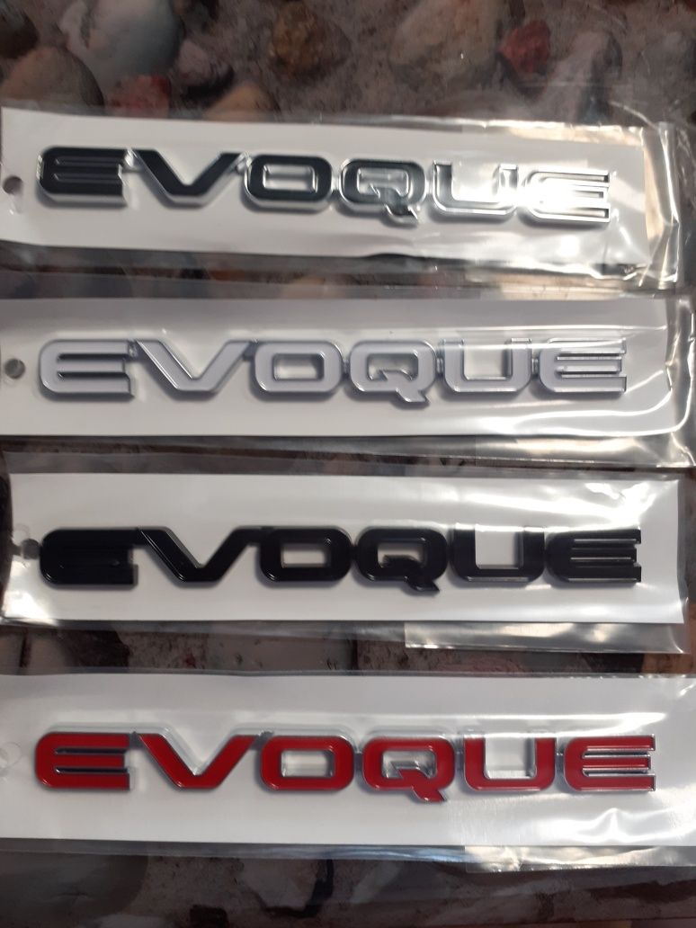 Range Rover, Evogue, Sport.Discovery,эмблема, буквы .Evogue