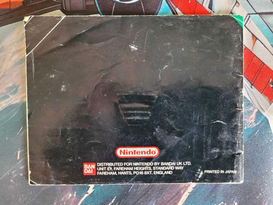 Instrukcja do gry Captain Skyhawk (Nintendo NES)