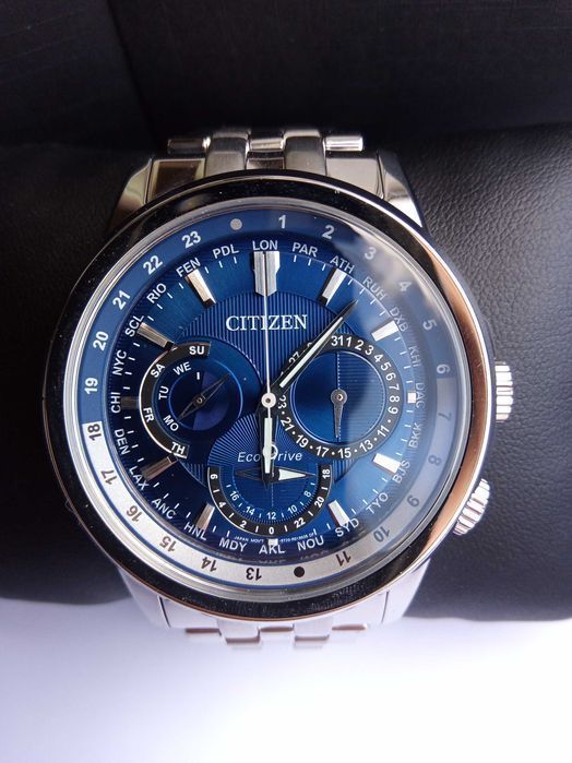 Японские мужские часы Citizen Eco-Drive BU2021-51L. Солнечная батарея