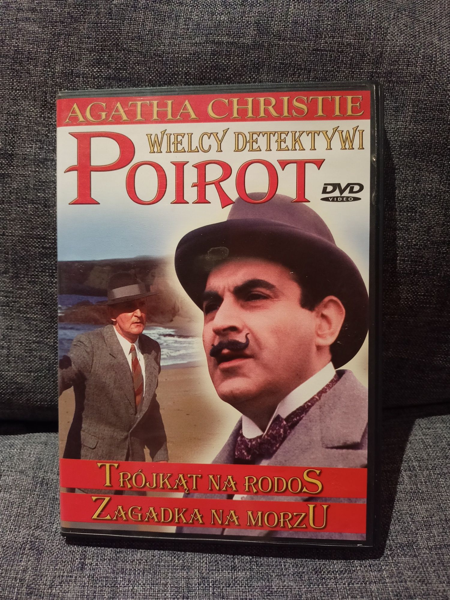 DVD Poirot 5. Trójkąt na Rodos. Zagadka na morzu