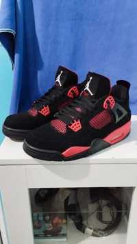 Nike Air Jordan 4 Retro Red Thunder Eu 42