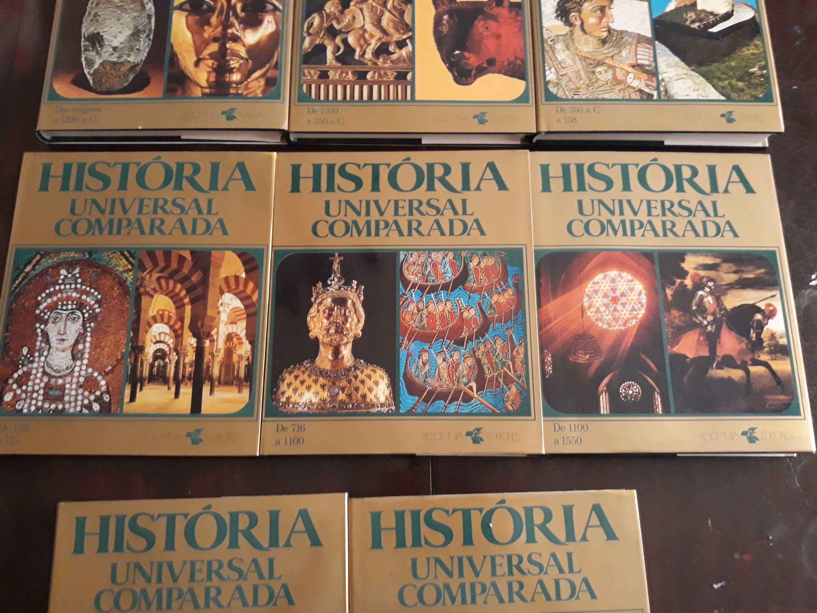 História Universal Comparada: 8 Vols, Resomnia Editores 1987