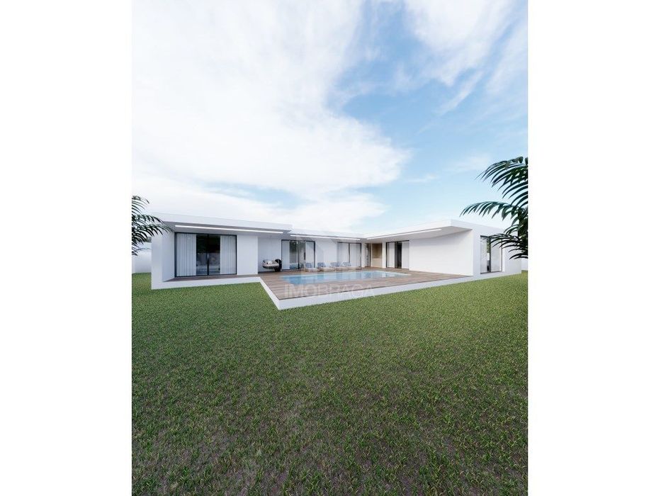 Venda Moradia Individual T4 Térrea Nova com Piscina, em Priscos, Braga