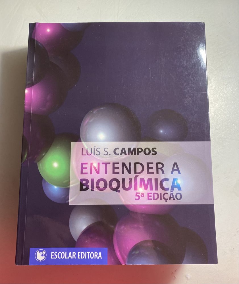 Livro de bioquímica- Luís S. Campos (5.ª edição)