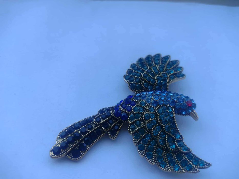 Брошь птица Феникс невероятной красоты ОГРОМНАЯ на пол ладони и другие