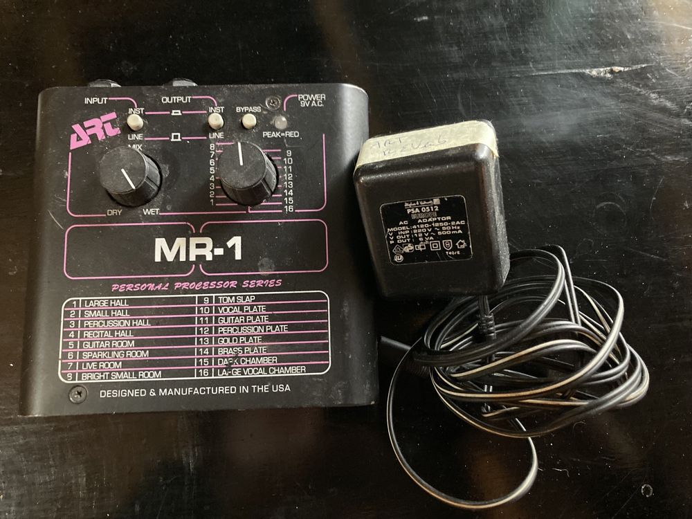 ART MR-1 Pedal reverb