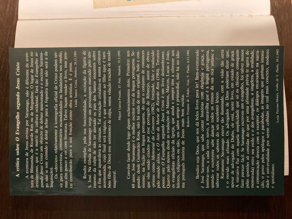 O Evangelho segundo Jesus Cristo