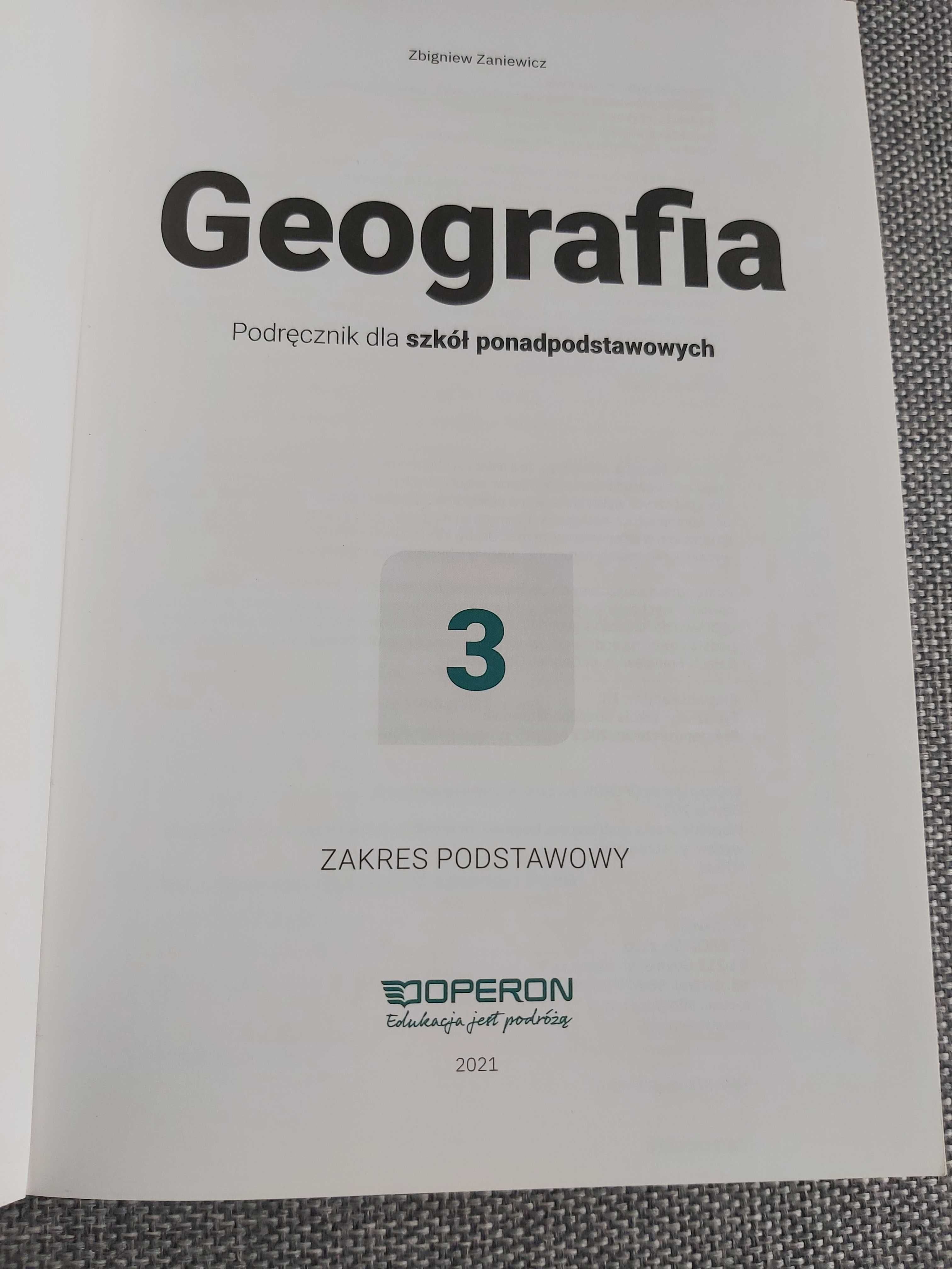 Podręcznik do geografii Operon