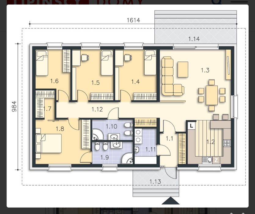Projekt domu Arosa II
