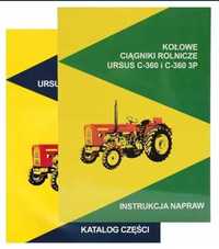 Katalog części i instrukcja napraw Ursus C-360 C-360 3P