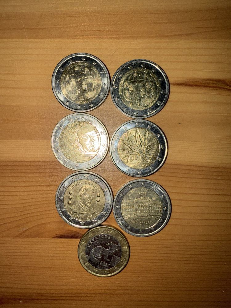 Vendo moedas de 2€
