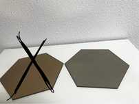 17 Espelhos Hexagonais Ikea para Decoração