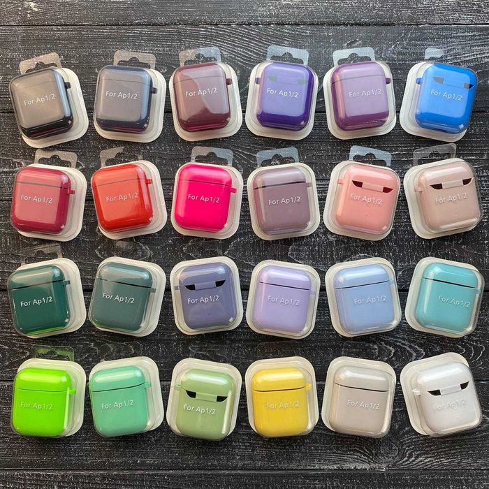 Чохол для AirPods SILICONE CASE/MICROFIBER на 1/2/3/4, pro 1/2/3