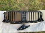 Жалюзи+моторчик (кронштейн ноздрей) BMW X3/X4 G01/G02 2018-2022год.