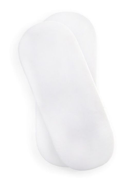 Jersey prześcieradła 2 szt jasno beżowe 28x75 George baby