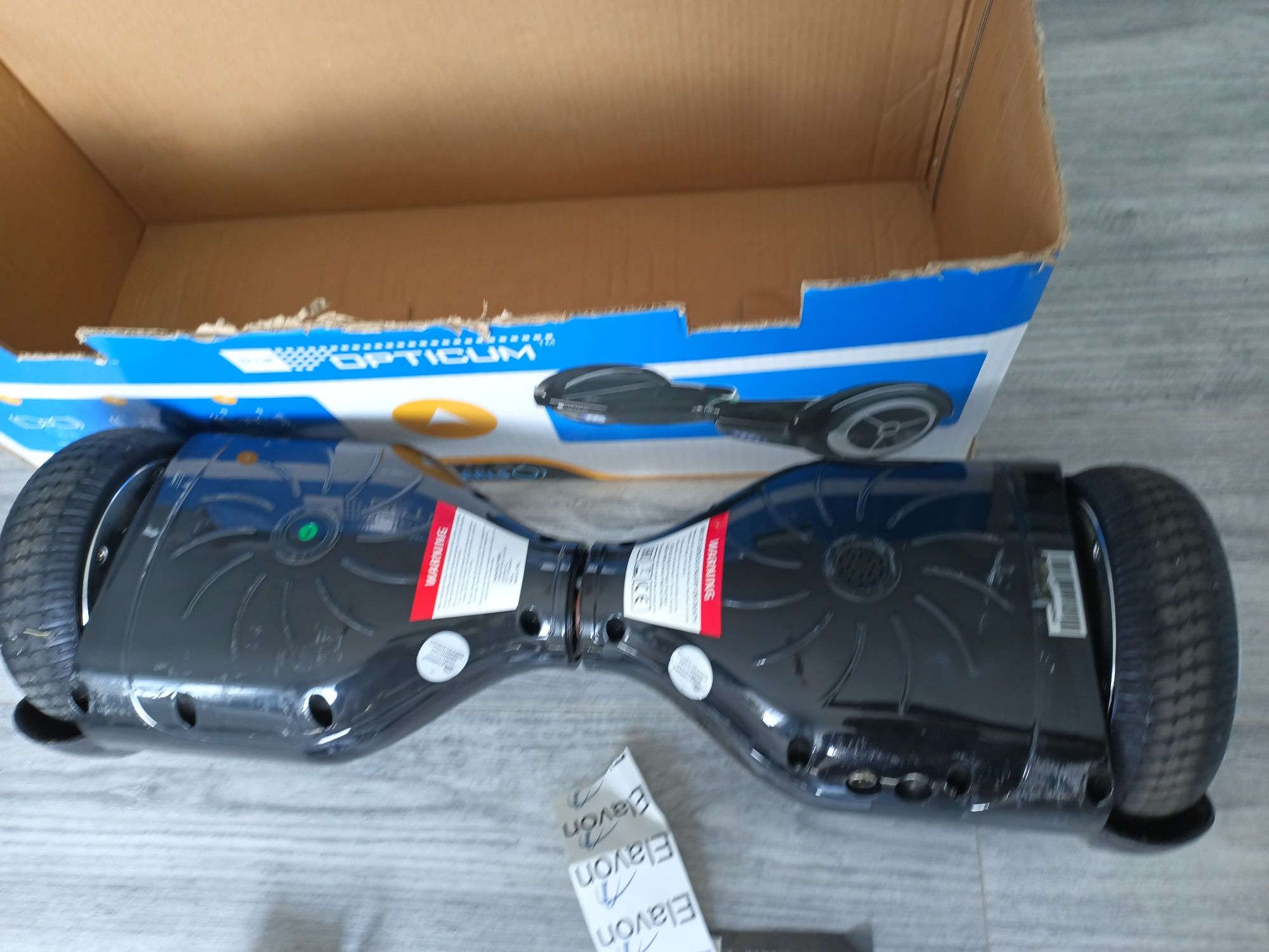 Deskorolka elektryczna hoverboard Blue opticum 2 wheels 6