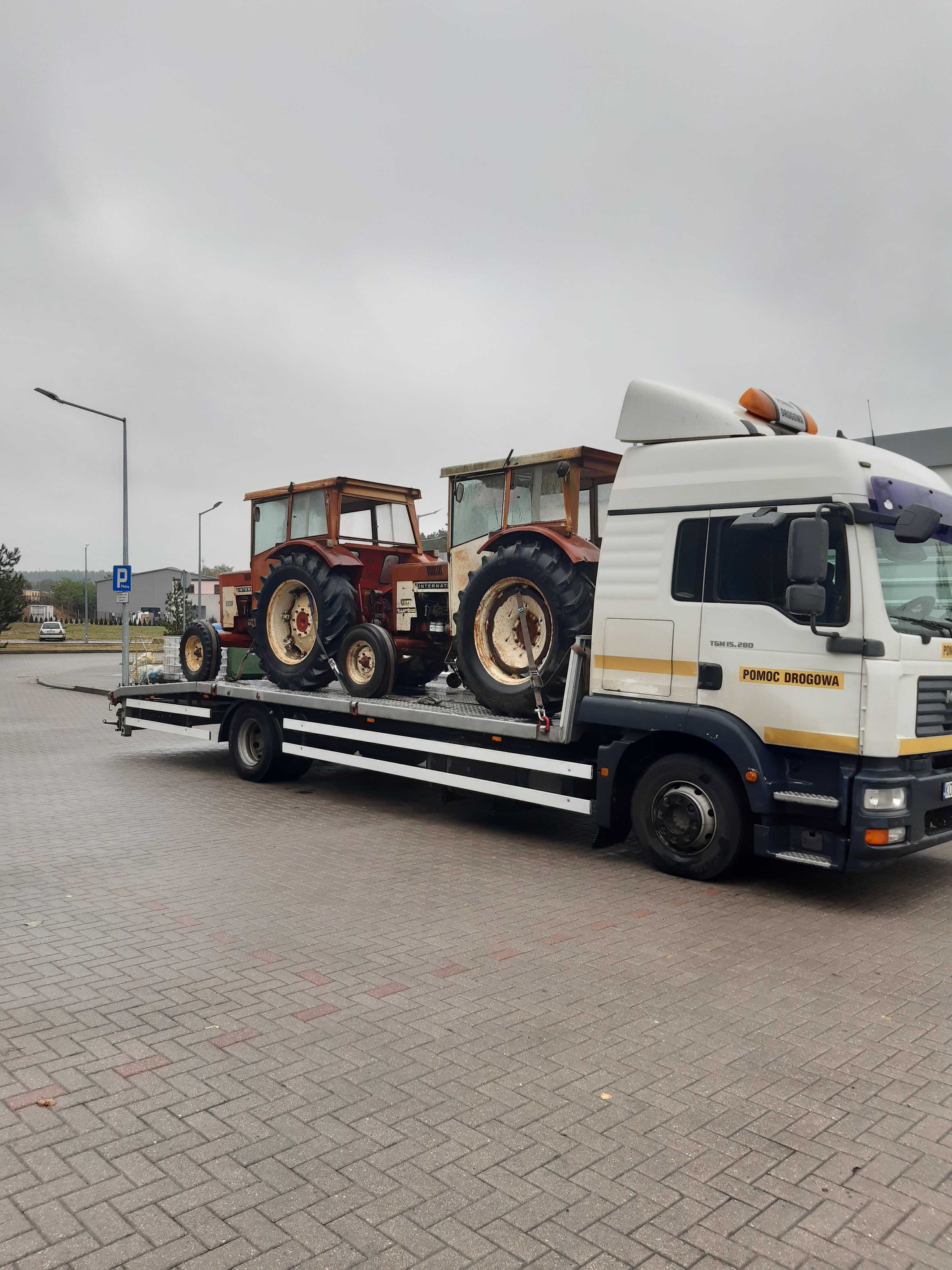 Laweta 8 ton Pomoc Drogowa Transport osobowe, maszyny, ciagniki