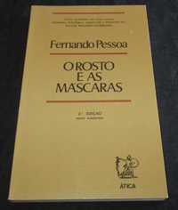 Livro Fernando Pessoa O Rosto e as máscaras Ática