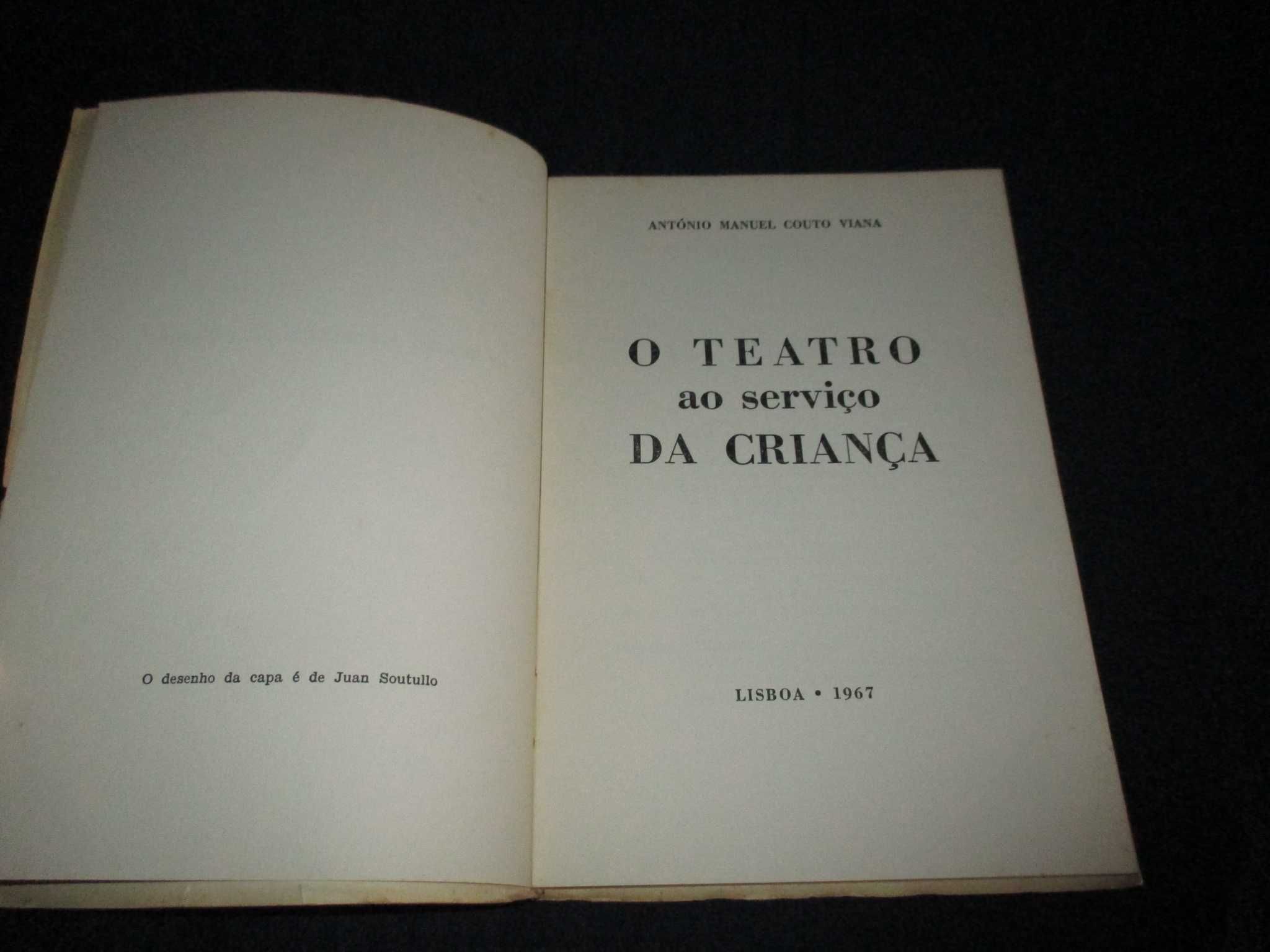Livro O Teatro ao serviço da Criança Couto Viana