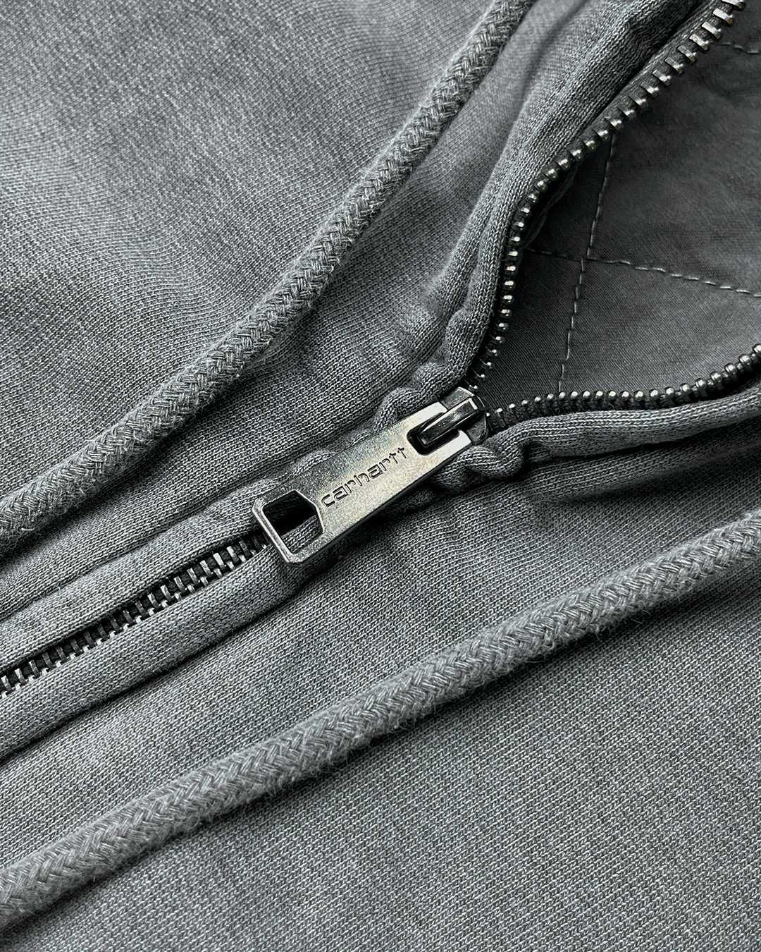 Худі Carhartt WIP Patch Zip Hoodie Washed Black