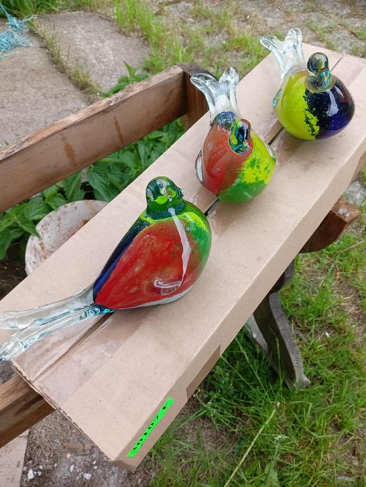 6 szklanych ptaków