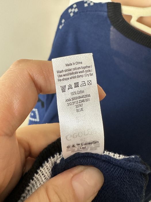 Sweterek swiąteczny rozmiar XXL George Star wars sesja święta