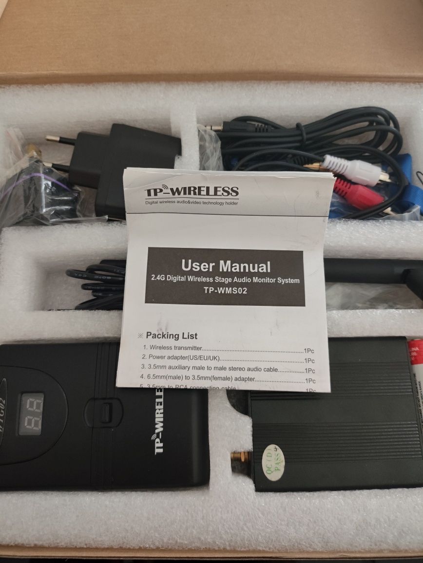 TP Wireless 2.4GHz Professional Transmitter/Receiver
