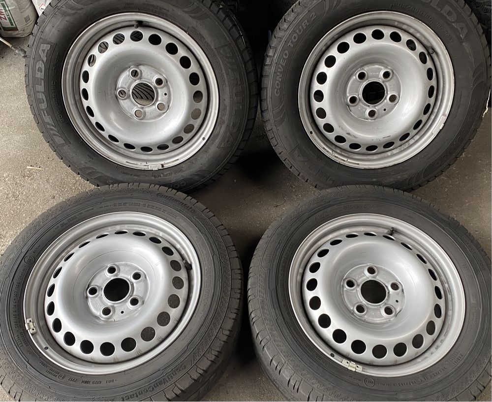 Felgi stalowe 6.5Jx16 ET 52 5x120 VW Transporter T5 T6 4szt.