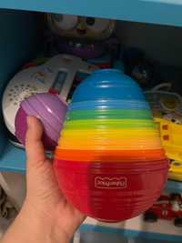 Fisher price rozkladana kula klocki