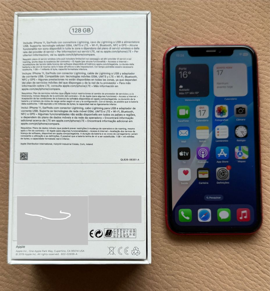 iPhone 11 Red 128GB